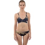 Stellar Dreamscape (AI&Human) Wrap Around Bikini Set