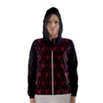 Dark Dominion Print Women s Hooded Windbreaker