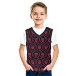 Dark Dominion Print Kids  Basketball Tank Top