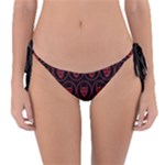 Dark Dominion Print Reversible Bikini Bottoms