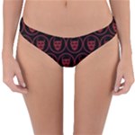 Dark Dominion Print Reversible Hipster Bikini Bottoms