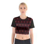 Dark Dominion Print Cotton Crop Top