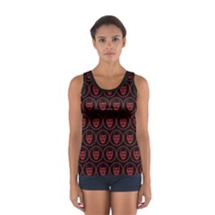 Dark Dominion Print Sport Tank Top  from ArtsNow.com