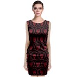 Dark Dominion Print Classic Sleeveless Midi Dress