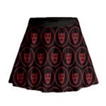 Dark Dominion Print Mini Flare Skirt