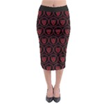 Dark Dominion Print Midi Pencil Skirt