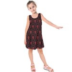 Dark Dominion Print Kids  Sleeveless Dress