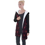 Dark Dominion Print Longline Hooded Cardigan