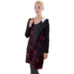 Dark Dominion Print Hooded Pocket Cardigan