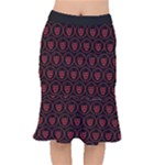 Dark Dominion Print Short Mermaid Skirt