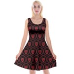 Dark Dominion Print Reversible Velvet Sleeveless Dress