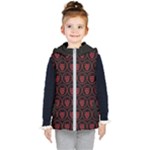 Dark Dominion Print Kids  Hooded Puffer Vest