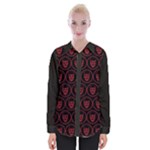 Dark Dominion Print Womens Long Sleeve Shirt