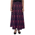 Dark Dominion Print Flared Maxi Skirt