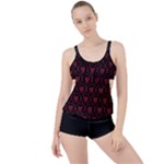 Dark Dominion Print Boyleg Tankini Set 