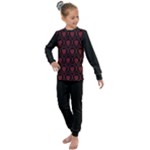 Dark Dominion Print Kids  Long Sleeve Set 