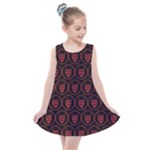 Dark Dominion Print Kids  Summer Dress