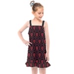 Dark Dominion Print Kids  Overall Dress