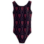 Dark Dominion Print Kids  Cut-Out Back One Piece Swimsuit