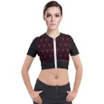 Dark Dominion Print Short Sleeve Cropped Jacket