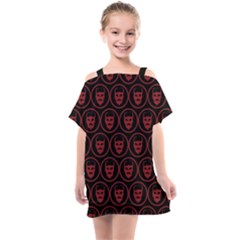 Kids  One Piece Chiffon Dress 