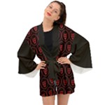 Dark Dominion Print Long Sleeve Kimono