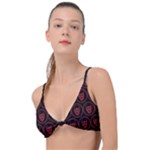 Dark Dominion Print Knot Up Bikini Top