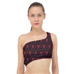 Dark Dominion Print Spliced Up Bikini Top 