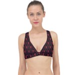 Dark Dominion Print Classic Banded Bikini Top