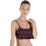 Dark Dominion Print Layered Top Bikini Top 