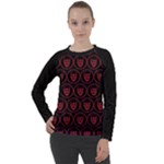 Dark Dominion Print Women s Long Sleeve Raglan T-Shirt