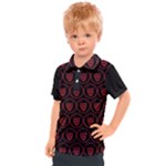 Dark Dominion Print Kids  Polo T-Shirt