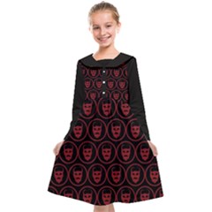 Dark Dominion Print Kids  Midi Sailor Dress from ArtsNow.com