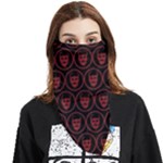 Dark Dominion Print Face Covering Bandana (Triangle)