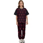 Dark Dominion Print Kids  T-Shirt and Pants Sports Set