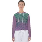 Colorful duotone abstract print Women s Slouchy Sweat