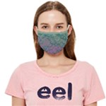 Colorful duotone abstract print Cloth Face Mask (Adult)