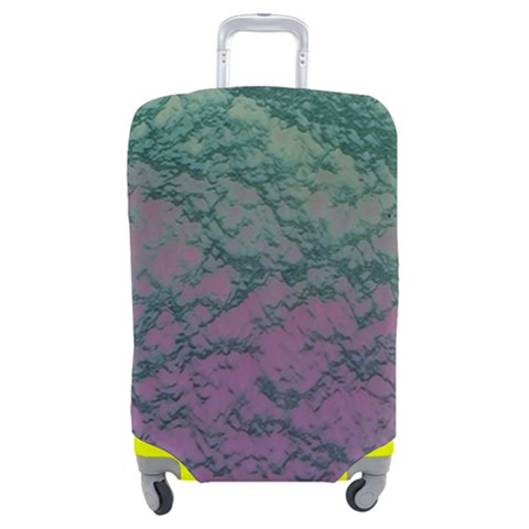 Colorful duotone abstract print Luggage Cover (Medium) from ArtsNow.com