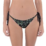 Precision Pursuit: Hunting Motif Camouflage Pattern Reversible Bikini Bottoms