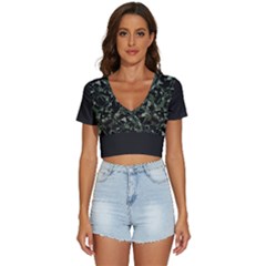 V-Neck Crop Top 