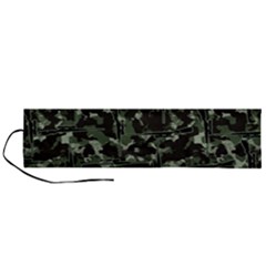 Hunting Motif Camouflage Pattern Print Bk Roll Up Canvas Pencil Holder (L) from ArtsNow.com