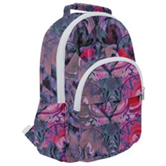 Rounded Multi Pocket Backpack 