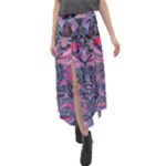 Alien Architecture Ii Velour Split Maxi Skirt