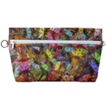 Echinopsis Terscheckii Cactus Motif Random Colored Pattern Handbag Organizer