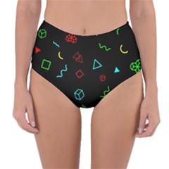 Reversible High-Waist Bikini Bottoms 