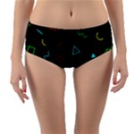 Amoled Reversible Mid-Waist Bikini Bottoms