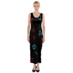 Amoled Fitted Maxi Dress