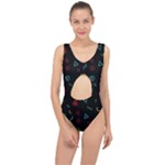 Amoled Center Cut Out Swimsuit