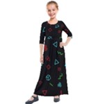 Amoled Kids  Quarter Sleeve Maxi Dress