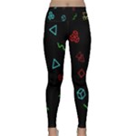 Amoled Lightweight Velour Classic Yoga Leggings